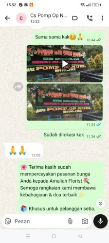 Testimonial Papan Bunga rancaekek wetan